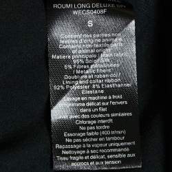 Pre Owned Zadig & Voltaire Multicolor Printed Fil-coupe Silk Roumi Long Dress S