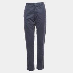 Zadig & Voltaire Grey Cotton Regular Trousers M