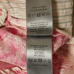 Zadig & Voltaire Pink Jacquard Paxi Jac Toile De Jouy Short S