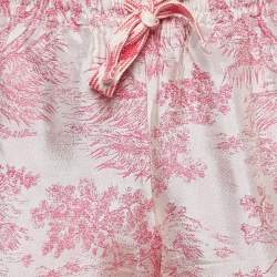 Zadig & Voltaire Pink Jacquard Paxi Jac Toile De Jouy Short S