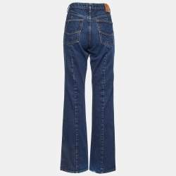 Zadig & Voltaire Defile Blue Denim Wide Leg Jeans M/Waist 31"