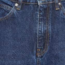 Zadig & Voltaire Defile Blue Denim Wide Leg Jeans M/Waist 31"