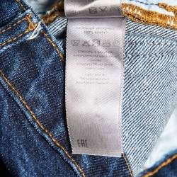 Zadig & Voltaire Defile Blue Denim Wide Leg Jeans M/Waist 31"