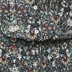 Zadig & Voltaire Black/Multicolor Floral Print Viscose Radial Kaleido Maxi Dress S