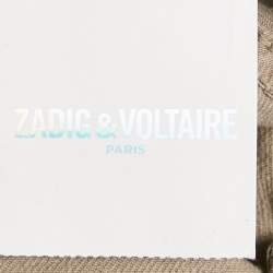 Zadig & Voltaire Grey Denim Skinny Platine Jeans M Waist 29"