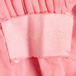Zadig & Voltaire Pink Cotton Lace Trimmed Joxini Mini Skirt M