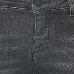 Zadig & Voltaire Grey Denim Patch Jeans M Waist 28"