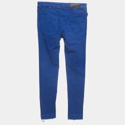 Pre Owned Zadig & Voltaire Blue Denim Eva Cher Jeans S Waist 25"