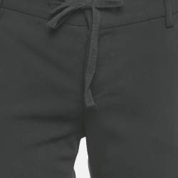 Pre Owned Zadig & Voltaire Deluxe Black Cotton Studded Pako Trousers S