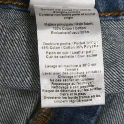 Pre Owned Zadig & Voltaire Blue Denim Juny Skirt M