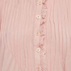 Pre Owned تيمي تومبوي زادك آند فولتيير قطني زهري بك شكش مقاس صغير جداً