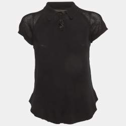 مملوكة مسبقًا Zadig & Voltaire Black Cotton Kit T-Shirt S