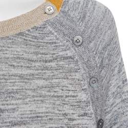 Zadig & Voltaire Ombre Lurex Rib Knit Just Sweater L
