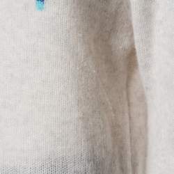 Pre Owned Zadig and Voltaire Grey Cashmere Delly Bis Sweater L