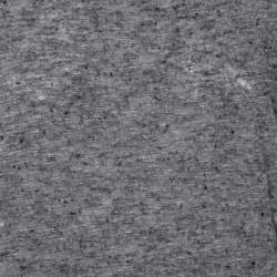 Zadig & Voltaire Grey Wool Winter Fringes Mini Dress S