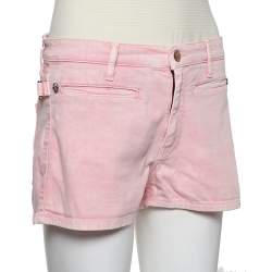 Zadig and Voltaire Pink Denim Shorts M