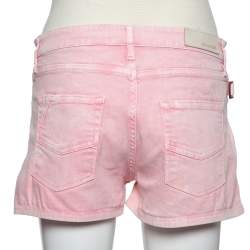 Zadig and Voltaire Pink Denim Shorts M