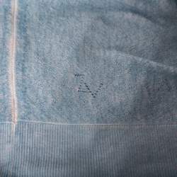 Zadig and Voltaire Blue Stone Wash Wool Boatneck Flint Sweater XS
