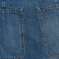 Zadig & Voltaire Blue Denim Juny Bleu Mini Skirt M