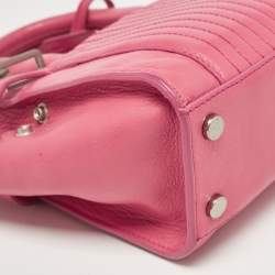 Zadig & Voltaire Pink Leather XS Candide Tote