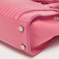 Zadig & Voltaire Pink Leather XS Candide Tote