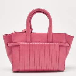 Zadig & Voltaire Pink Leather XS Candide Tote
