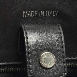 Pre Owned Zadig & Voltaire Candide Embellished Medium Black Leather Tote