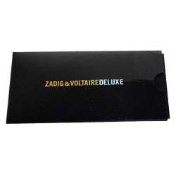 Pre Owned Zadig and Voltaire Beige/Black Leather XS Candide Tote