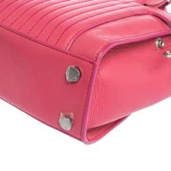 Zadig and Voltaire Pink Leather XS Candide Tote