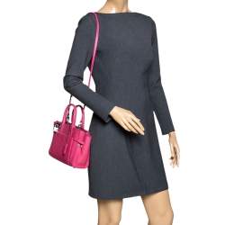 Zadig and Voltaire Pink Leather XS Candide Tote