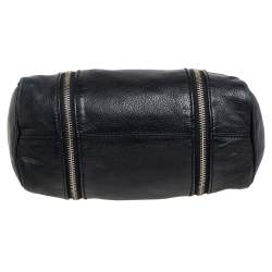 Pre Owned Zadig & Voltaire Black Leather Sunny Satchel