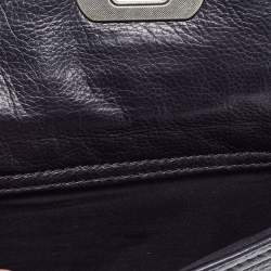 Zadig and Voltaire Black Quilted Leather Continental Wallet