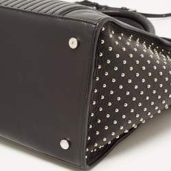 Zadig & Voltaire Black Leather Large Candide Top Handle Bag
