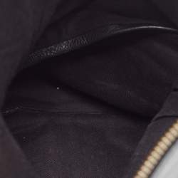 Pre Owned Zadig & Voltaire Black Leather Rock Clutch