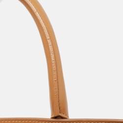 Zadig and Voltaire Cognac Leather Medium Candide Top Handle Bag