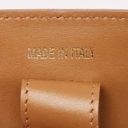 Zadig and Voltaire Cognac Leather Medium Candide Top Handle Bag
