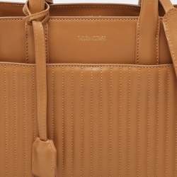 Zadig and Voltaire Cognac Leather Medium Candide Top Handle Bag