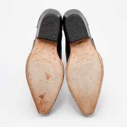 مملوكة مسبقًا Zadig & Voltaire Multicolor Leather Sierra Ankle Boots Size 38