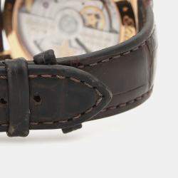 Pre Owned Zenith Elite 18.2310.692 Automatic Rose Gold Stainless Steel Women's Wristwatch 33 mm