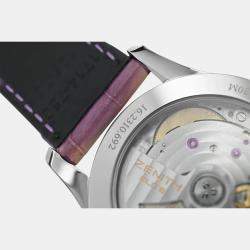 Pre Owned Zenith Elite Ultra Thin Moonphase 16.2310.692 Automatic Stainless Steel Diamonds Women's Wristwatch 33mm