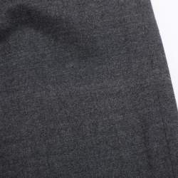 Pre Owned Z from Zenobia Grey Wool Blend Trousers XXL
