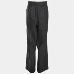 Pre Owned Z from Zenobia Grey Wool Blend Trousers XXL
