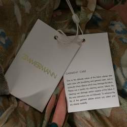 Pre Owned فستان زيمرمان جرير مورد مطبوع متعدد الألوان مقاس كبير - لارج