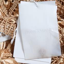 Pre Owned Zimmermann Gold Kaleidoscope Macrame Fringed Dress M