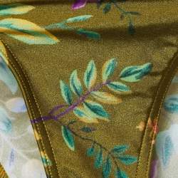 Zimmermann Multicolor All-Over Print Nylon Tropicana Bikini S