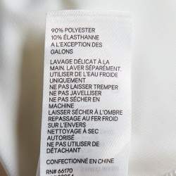 Pre Owned Zimmermann Multicolor Floral Printed Linen Bonita Embroidered Belted Mini Dress M