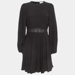 Zimmermann Black Crepe Mini Dress M
