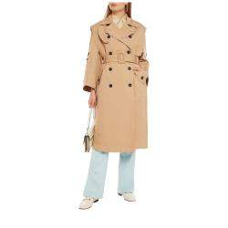 Zimmermann Beige Cotton-Blend Trench Coat XL (3)