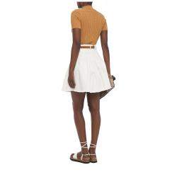 Zimmermann Cotton Mini Skirt 1