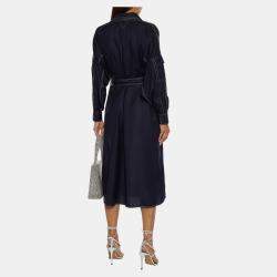 Pre Owned Zimmermann Silk Midi Dress AU 2